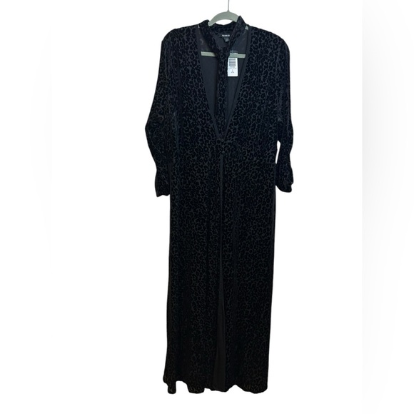 Nwt Torrid Mesh Animal Print Burnout Kimono - Picture 4 of 10